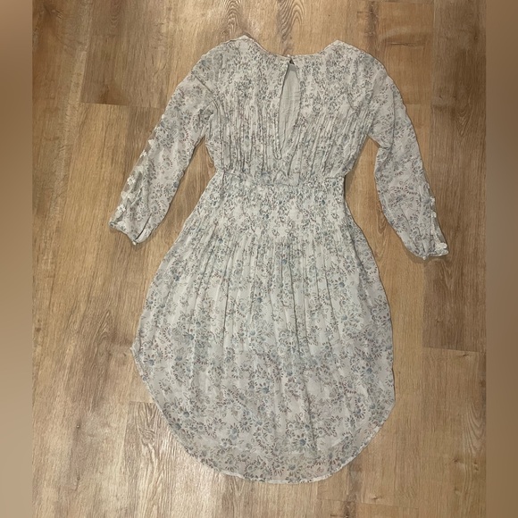 Free People Charlotte Floral Chiffon Midi Dress - Picture 8 of 12